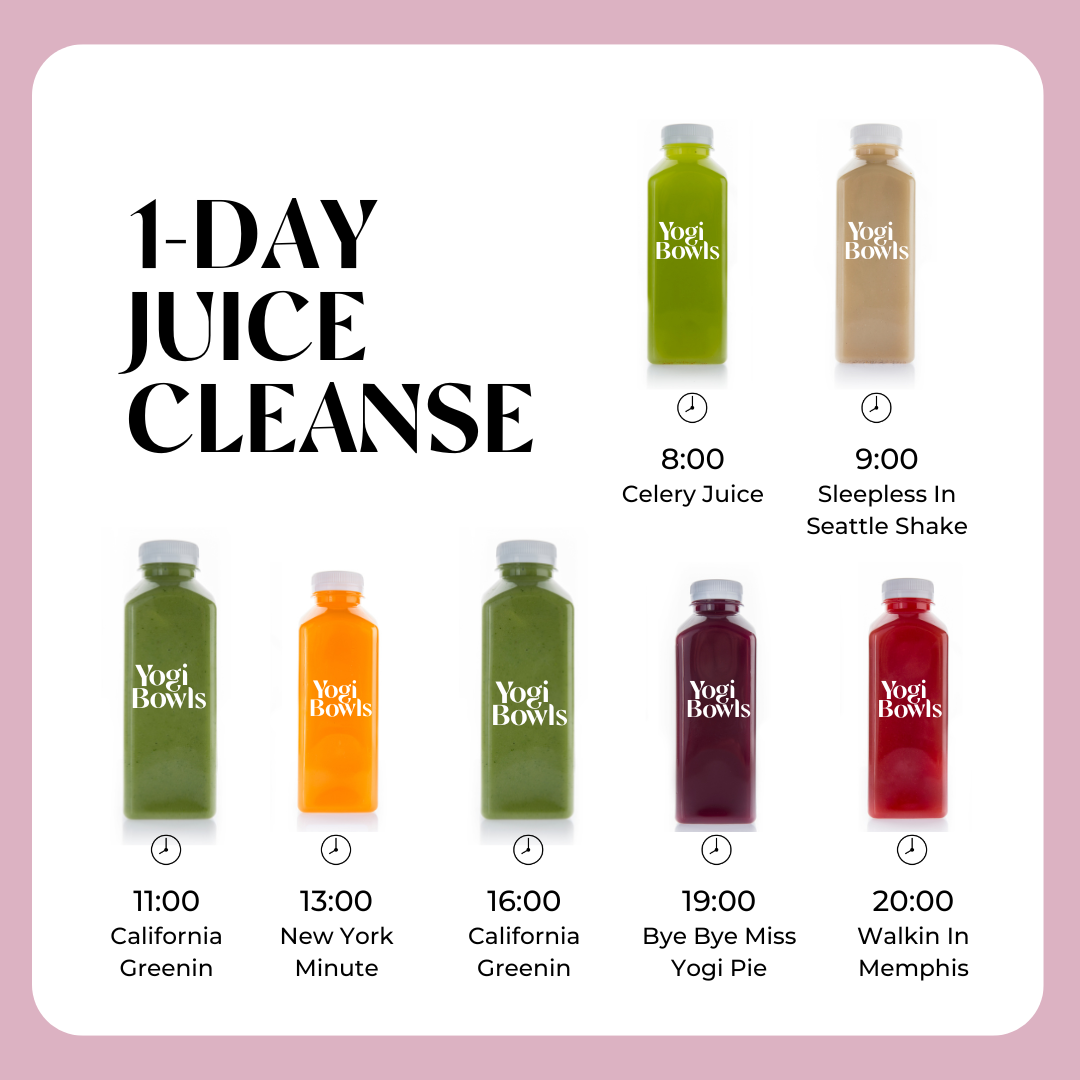 1-Day & 3-Day Juice Cleanse